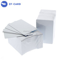 Hochwertige Hot-Sale 13,56 MHz/125kHz CR80 Blank Inkjet/Ribbon White Cards mit NTAG(R) 213/215/216 Chips zum Drucken