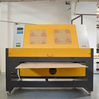 Graveur laser CNC CO2 de haute qualité 100W, machine de découpe laser rotative automatique, refroidissement par eau pour le bois, le MDF, les feuilles d'acrylique