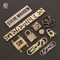 Étiquettes de Logo Métallique de Marque Renommée de Haute Qualité pour Sacs à Main, Plaque de Logo Métallique Personnalisée pour Sac
