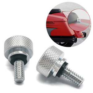 Pernos de asiento Harley-Davidson, accesorios de montaje trasero de acero inoxidable para reparación de motocicletas, repuesto JXSS099 - Product Image 3