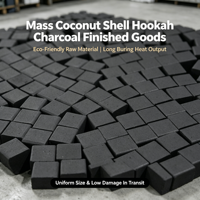 Charbon de coco en cubes pour narguilé, faible MOQ, en vrac, charbon de coco pur, encens, allumage instantané, charbon pour chicha