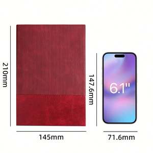 High-quality <b>Custom</b> LOGO A5 <b>Diary</b> Notebook Promotional Soft Leather Splicing Notebook Suitable for Business School Meetings - Product Image 4