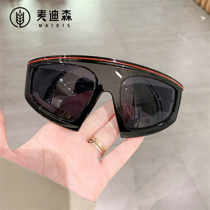 Maidis Large Frame Sports Sunglasses Black Polarized UV400 Outdoor Cycling Fashion Men - Product Image 2