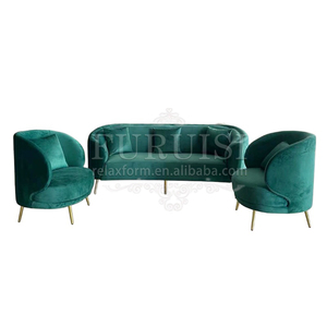 लक्जरी वेडिंग इवेंट रिसेप्शन सोफा 3 + 2 + 1 पार्टी समारोह लाउंज सोफे सोफे सोफे सोफे - Product Image 6