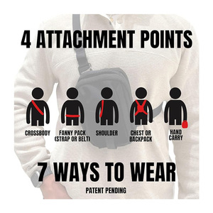 Borsa Sportiva da <span class=keywords><strong>Uomo</strong></span> per <span class=keywords><strong>Palestra</strong></span> e Fitness, Borsa a Tracolla Magnetica Portatile, Impermeabile e Resistente all'Usura, Vendita all'Ingrosso - Product Image 5