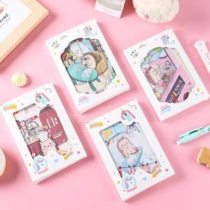 Juego de Regalo de Cuaderno Portátil <span class=keywords><strong>para</strong></span> Estudiantes, Diseño Bonito, Diario, Libro de Cuentas - Product Image 5