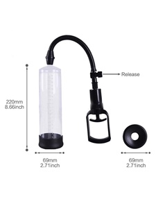 Männliche Masturbations-Penispumpe Vakuum-Vergrößerer Hilfe bei Impotenz Größer Länger Dicker <span class=keywords><strong>Dildo</strong></span> Vergrößerung Sexspielzeug - Product Image 5