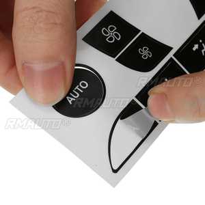 Nouveau kit de réparation de boutons de climatisation – Autocollants de réparation pour boutons de commande de climatisation de voiture usés et délavés pour Ford Focus 1999-2005 - Product Image 6