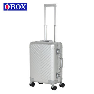 Maleta OBOX de Aleación de Aluminio y Magnesio, Diseño en V, Cierre TSA, Ruedas Giratorias, Equipaje de Viaje Resistente, Unisex - Product Image 2