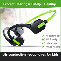 Écouteurs sans fil à conduction aérienne X12 pour enfants, personnalisés en usine, à oreille ouverte, tour de cou, Bluetooth 6.0, pour l'étude