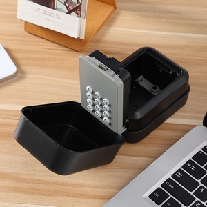 Boîte à clés électronique murale extérieure étanche avec mot de passe unique pour stockage de clés résidentielles - Product Image 1