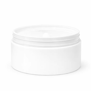 Beurre corporel OEM 250 ml en pot avec opercule en aluminium, couvercle blanc, étiquette personnalisée, boîte en cellophane, vente en gros, soins de la peau - Product Image 1