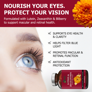 Cápsulas de luteína y zeaxantina más vendidas para el bienestar ocular diario, promueven la función macular y retinal. - Product Image 6