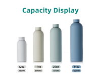 Bouteille d'eau isotherme personnalisée de 750 ml à double paroi en acier inoxydable 304, thermos sous vide de haute qualité pour les voyages et le camping