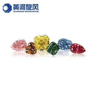 चीन थोक डेफ कई रंग 1 सीटी दौर Moissanite हीरा - Product Image 4