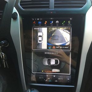 เครื่องเล่นดีวีดีในรถยนต์ระบบนำทาง GPS หน้าจอแนวตั้งแบบ Android9.0เครื่องเล่นวิดีโอแบบ BT สำหรับ Ford <span class=keywords><strong>Explorer</strong></span> 2013-2019 - Product Image 2
