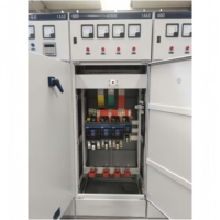 Armoire électrique basse tension GGD AC avec construction en acier laminé à froid/acier inoxydable pour système de distribution d'énergie en usine