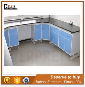 أثاث مختبرات عالي الجودة، طاولة مختبر كيميائية وفيزيائية وبيولوجية، معدات مختبر للفصول الدراسية - Product Image 6