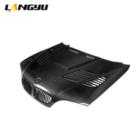 Langyu Auto Body Systems LY Style capot moteur capot avant en Fiber de carbone pour BMW série 3 E46 capot moteur