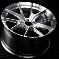 Rines Forjados de 17-24 Pulgadas para Autos de Pasajeros, Aleación de Aluminio T6061, Cromados, Pulidos, para BMW, Nissan, Audi, Benz