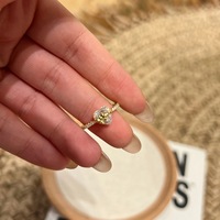 Bague de cocktail de luxe en argent sterling 925 personnalisée OEM/ODM avec pierre précieuse bleue taille poire et halo de diamants, plaquée rhodium, pour femme