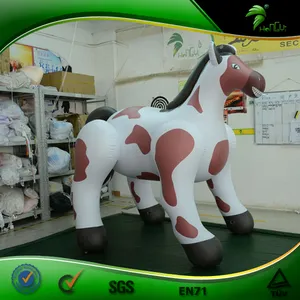 インフレータブルHongyiおもちゃの馬のスポットライド巨大な脂肪腹インフレータブルセクシーな馬