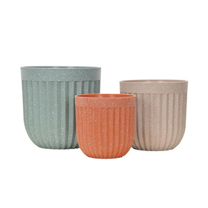 Bulk Mini Small Dining <strong>Table</strong> Colorful <strong>Plastic</strong> Flower <strong>Pot</strong> on the <strong>Table</strong> for Bedroom - Product Image 1
