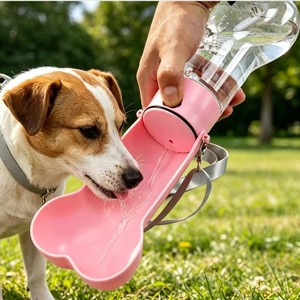 Bouteille d'eau portable pour animaux de compagnie, distributeur d'eau pour chien, bouteille d'eau pour chat, accessoires pour promenades avec chien - Product Image 1