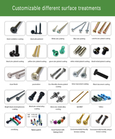 Vis à bois hexagonales de 3 pouces en acier inoxydable, à tête Torx carrée, nickelées, pour la construction