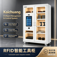 Gabinete de Herramientas Inteligente RFID con Cerradura Electrónica, Gestión Completa de Herramientas Ensambladas, Inventario Automático Sin Personal