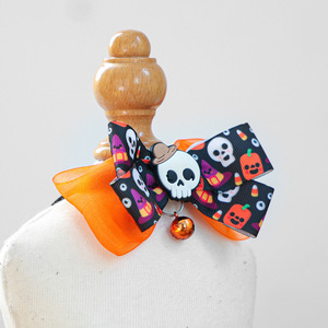 ONESTEP <span class=keywords><strong>2025</strong></span>, <span class=keywords><strong>Collar</strong></span> personalizado de poliéster para mascotas de Halloween, bufanda para gatos, fabricante al por mayor, accesorios decorativos bonitos, <span class=keywords><strong>Collar</strong></span> con foto - Product Image 6