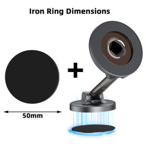 Soporte Magnético para Teléfono de Coche, para Tablero y Parabrisas, Rotación 360°, Universal, para iPhone 17 y Samsung - Product Image 3