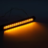 Bande lumineuse LED PC UV rouge 100 % étanche certifiée ADR 12V 24V pour feux arrière de camping-car, bus, remorque, feux de freinage et de recul, feux d'avertissement