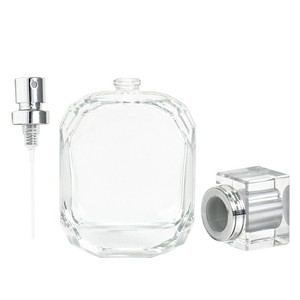 Envase de Perfume de Vidrio Transparente Vacío, Personalizado, con Atomizador, Botella de Perfume de Liceite con Aplicador - Product Image 2