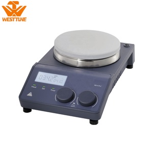 WEST TUNE MS-H-S 340 20L 1500rpm เครื่องกวนสารแบบแม่เหล็กแบบคลาสสิก OEM สแตนเลสเคลือบเซรามิก - Product Image 3