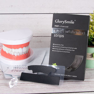 Glorysmile Vente en Gros PAP + Gel Nouveau Match Blanchiment des Dents Bandes de Charbon Actif Pour le Blanchiment des Dents - Product Image 6