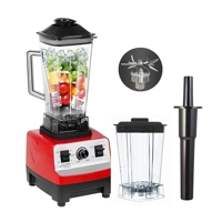 2-delige 4500W plastic heavy-duty commerciële mixer smoothie-sapcentrifuge voedselverwerker blender makkelijk schoon te maken duurzaam