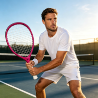 Raqueta de Pickleball TYPTI Ligera, Silenciosa, Profesional, con Patrón de Cuerdas 10*11, Agarre Antideslizante, Nivel Torneo, Fibra de Carbono