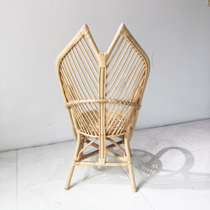 <span class=keywords><strong>Fauteuil</strong></span> à dossier haut en rotin tressé à la main de style <span class=keywords><strong>marocain</strong></span>, design créatif, fabrication indonésienne - Product Image 4