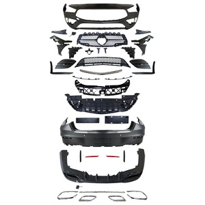 Kit de pare-chocs avant et arrière Mercedes-Benz CLA-Class W118 A1188808700 A1188859601 Édition Sport 2019-2023 Matériau PP - Product Image 1