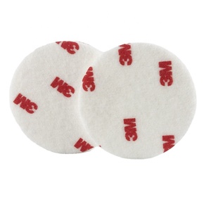 3M Finesse-it Almohadilla de pulido de fieltro, 09358, 5 pulgadas, Red Foam Logo White Loop, 50/<span class=keywords><strong>Pac</strong></span>, 200 EA/Case - Product Image 1