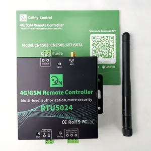 Yeni sürüm RTU5024 2G/4G yetkili 1000 numarası SMS uyarısı birçok uygulama için ücretsiz çağrı akıllı GSM röle anahtarı