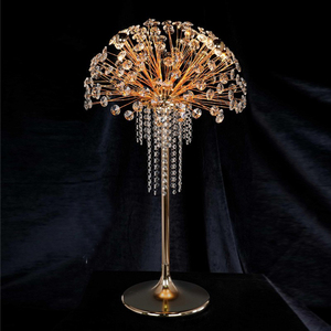 Nouveau lustre <span class=keywords><strong>de</strong></span> table <span class=keywords><strong>en</strong></span> cristal doré et argenté <span class=keywords><strong>en</strong></span> <span class=keywords><strong>forme</strong></span> <span class=keywords><strong>de</strong></span> <span class=keywords><strong>parapluie</strong></span> 2025, support <span class=keywords><strong>de</strong></span> fleurs, centre <span class=keywords><strong>de</strong></span> table <span class=keywords><strong>de</strong></span> mariage - Product Image 2