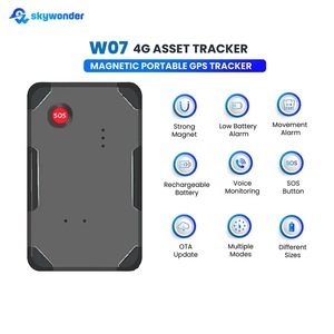 Mini Rastreador GPS Inalámbrico Magnético W07 4G GSM, Resistente al Agua, Montaje en el Tablero, con Múltiples Alarmas, Aplicación para PC y Android, Garantía de Un Año - Product Image 3