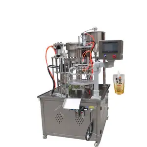 Horizontal Zipper Bag Spout Rotary Premade Pouch Packing Machines Doypack Fill Machine Manufacturer