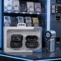 Ensemble cadeau électronique promotionnel avec coques de téléphone personnalisées, écouteurs, ventilateurs portables, accessoires OEM ODM pour distributeur automatique