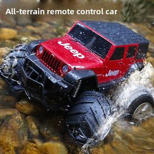 Auto de Carreras Todoterreno RC Anfibio Recargable de Alta Velocidad, Juguete para Bebés de 0 a 24 Meses, Material Plástico - Product Image 2