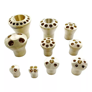 Conectores distribuidores de latón y cobre pulido al por mayor con entrada de 5/8 y shunt de 1/2 <span class=keywords><strong>para</strong></span> sistemas de aire acondicionado y refrigeración - Product Image 1