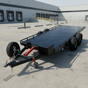 <span class=keywords><strong>Remolque</strong></span> de Plataforma Plana Hidráulica Personalizable con Sistema de Frenado Electrónico y Capacidad de 2000 kg <span class=keywords><strong>para</strong></span> Transporte de Automóviles - Product Image 1