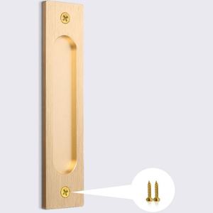 Poignée de <span class=keywords><strong>porte</strong></span> sans perçage en aluminium, poignée de <span class=keywords><strong>porte</strong></span> dissimulée intégrée, poignée adhésive pour <span class=keywords><strong>porte</strong></span> coulissante de placard ou de cabinet - Product Image 4